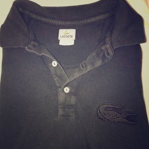 Black Lacoste Polo